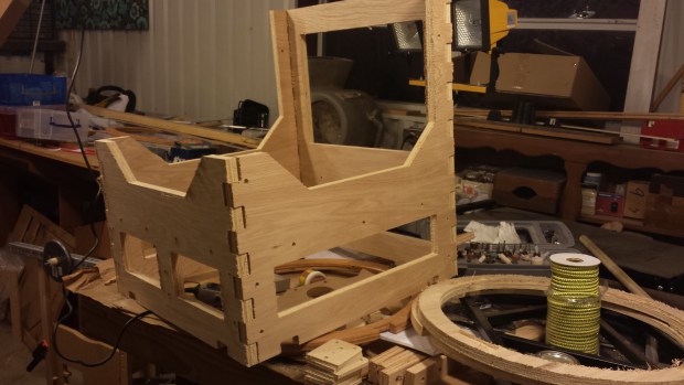 Dry fit of mirror box panels